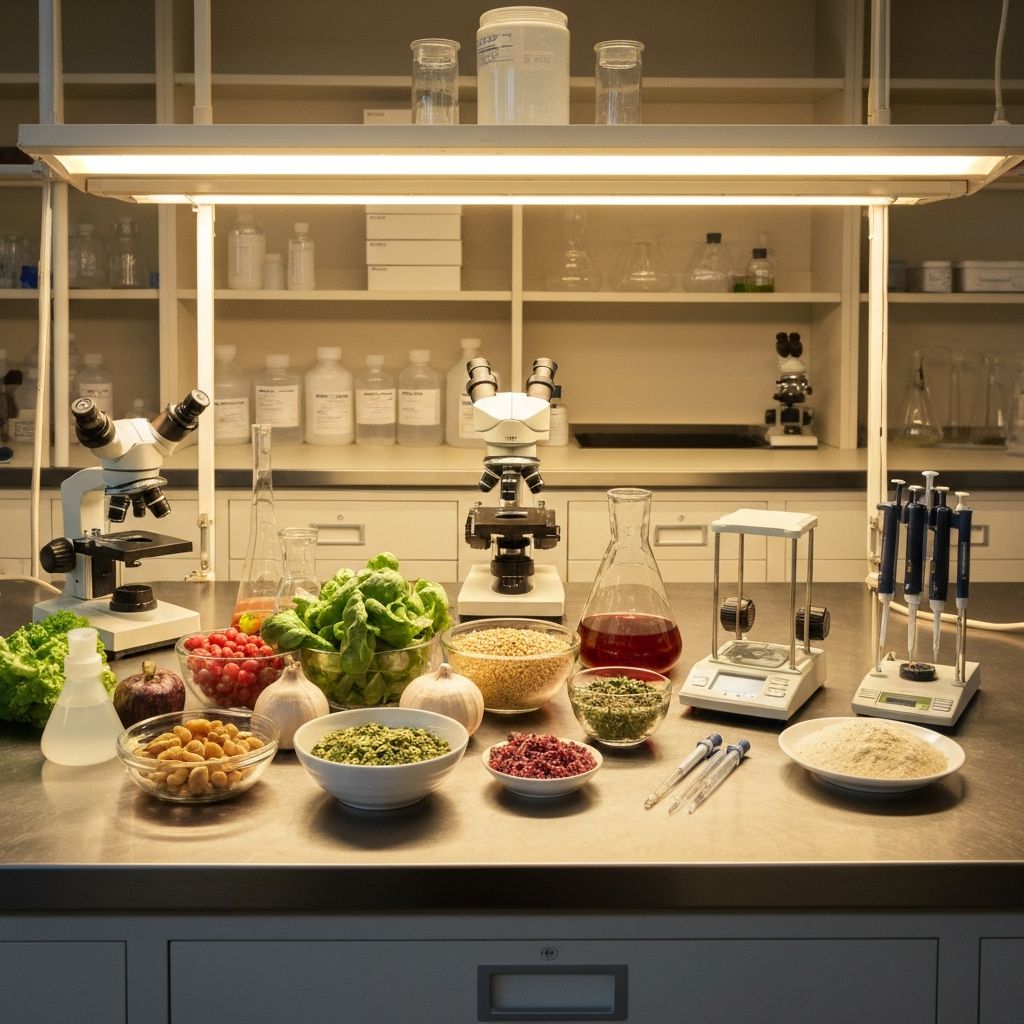 Scientific research on nutrition and body composition